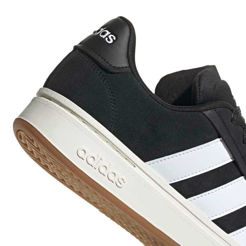 Championes de Hombre Adidas Grand Court Alpha Negro - Blanco