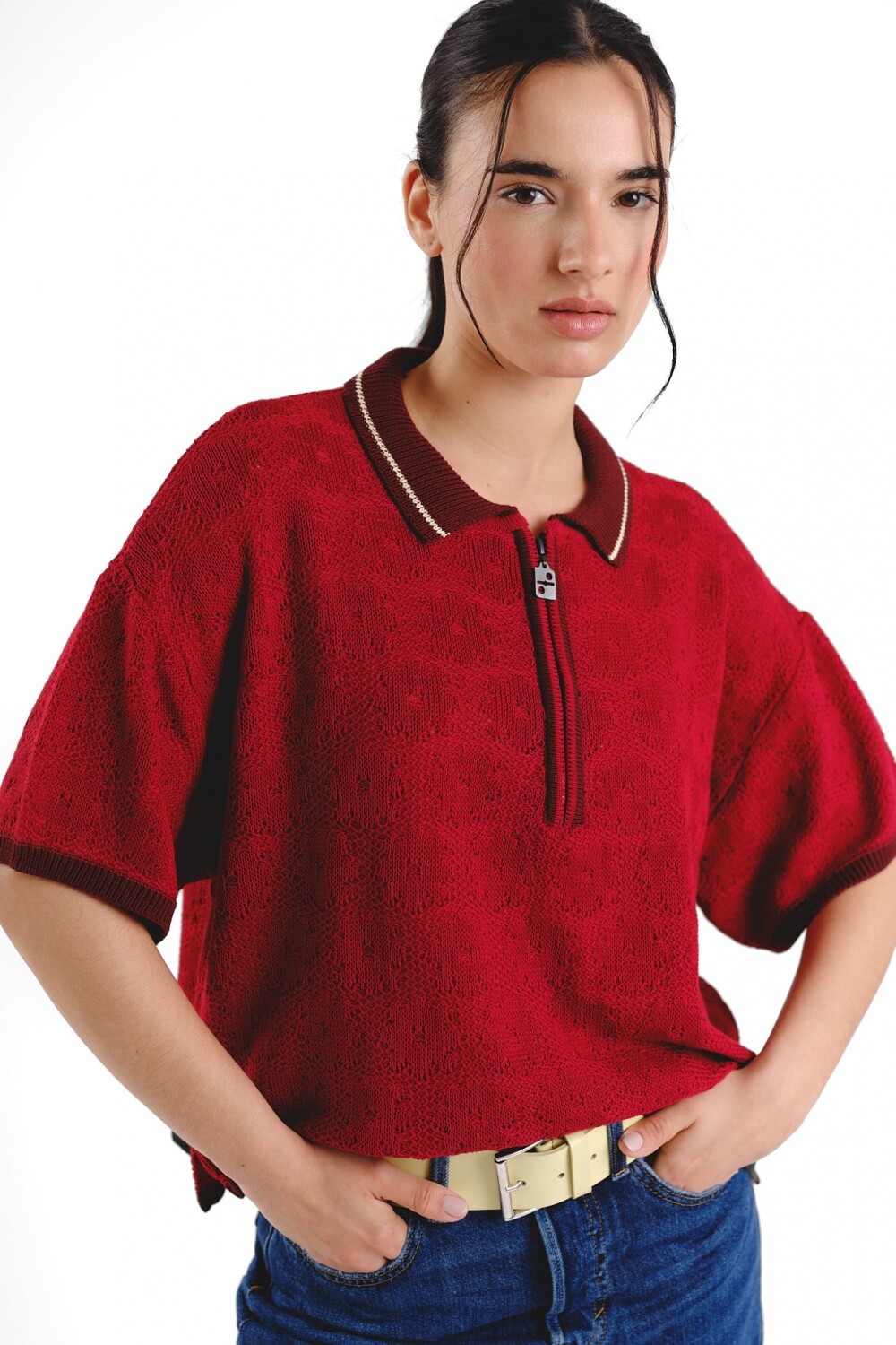 Remera Trébol Rojo