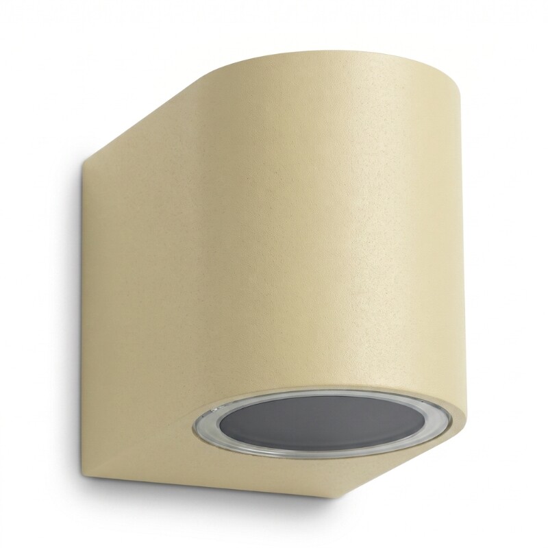 ARTEFACTO PARMA DECORATIVO PARA ADOSAR EN PARED UNIDIRECCIONAL PEQUEÑO Luminaria de Pared Parma Unidireccional Sand Brass
