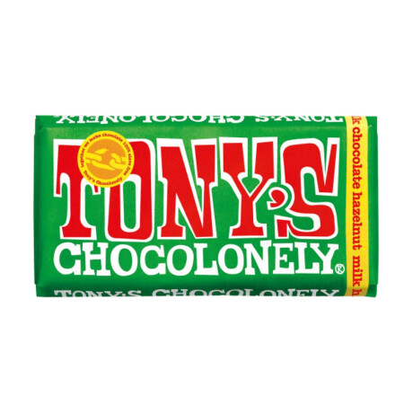 Chocolate Tony'S con Leche y Avellanas 32% Leche y Avellana 32%