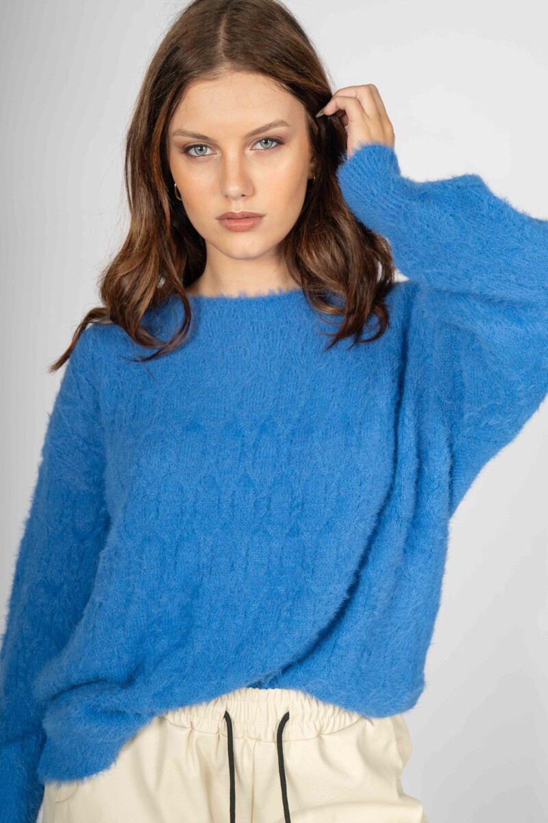 Sweater Merino - Añil 