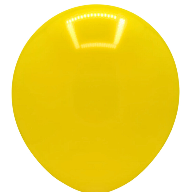 Globos X5 Tamaño R18 Amarillo Liso