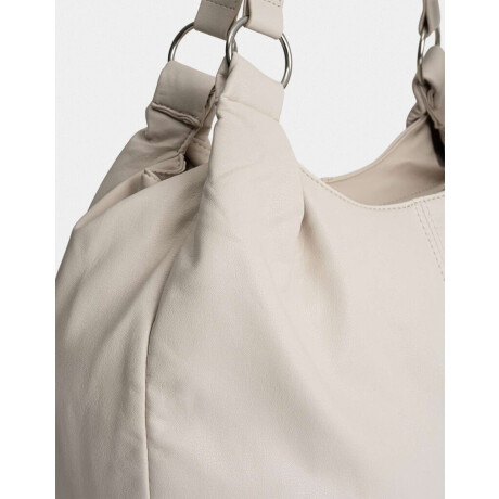 Cartera Saca Negro Blanco Crudo