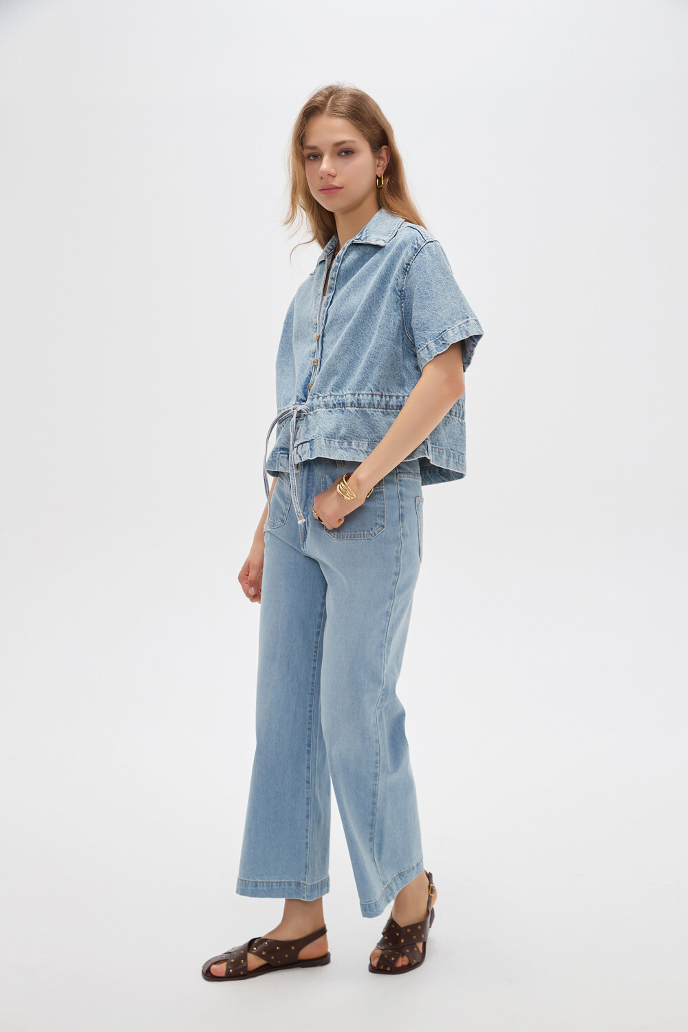 Blusa Larea Celeste