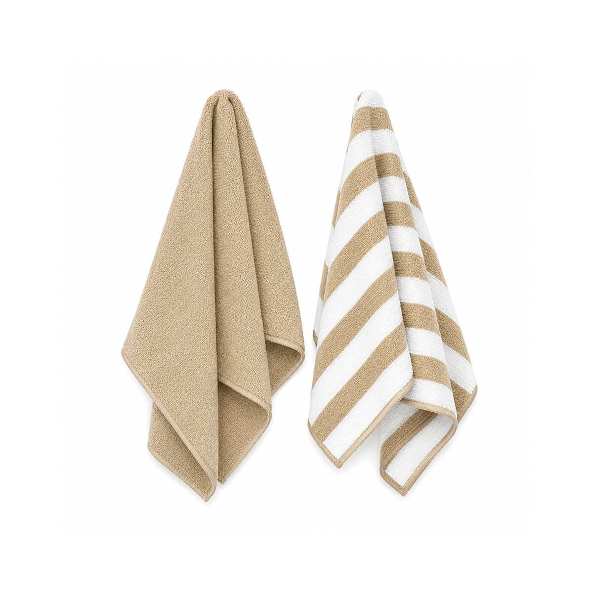 Set x2 repasadores 40x60cm super absorbentes - Marron 
