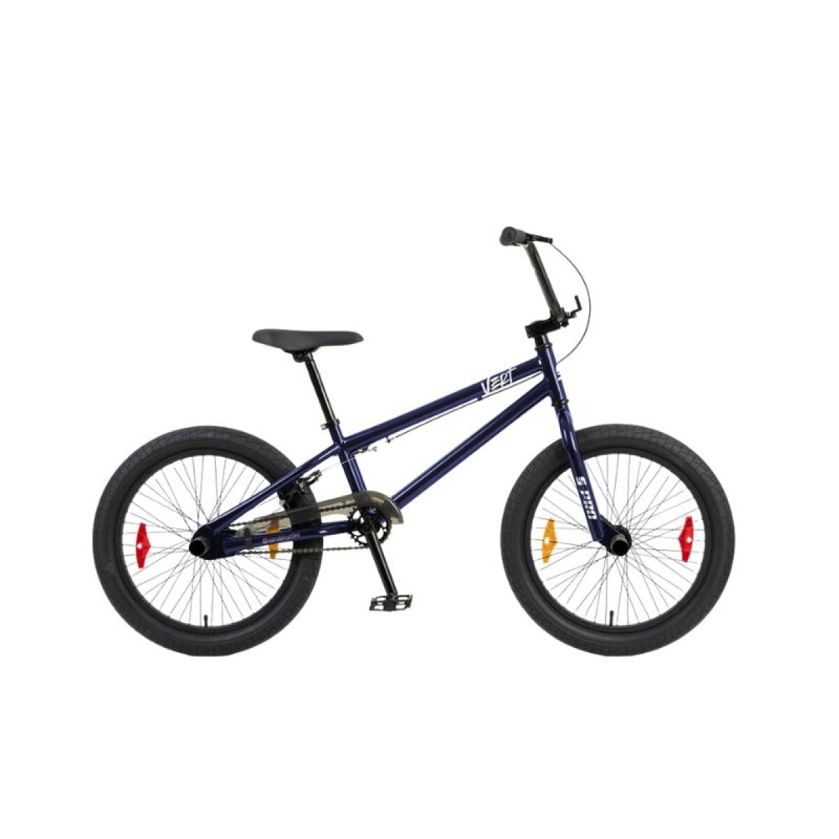 BICICLETA BMX S-PRO VERT RODADO 20 CON PICADORES - VERDE 
