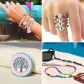 Juego de 7200 Cuentas de Arcilla Polimérica Para Hacer Pulseras Juego de 7200 Cuentas de Arcilla Polimérica Para Hacer Pulseras