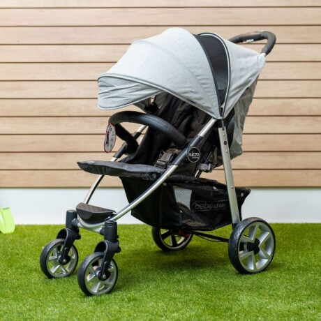 Coche Akro con colchoneta Light grey