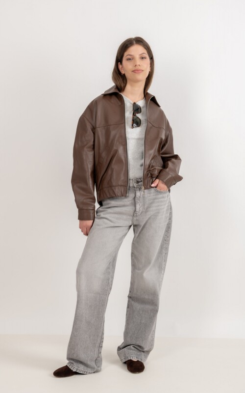 Chaqueta bomber Senegal Marron