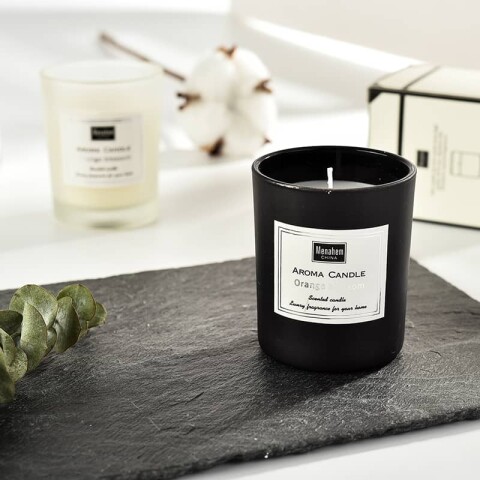 Vela aromática frasco vidrio Vela aromática frasco vidrio