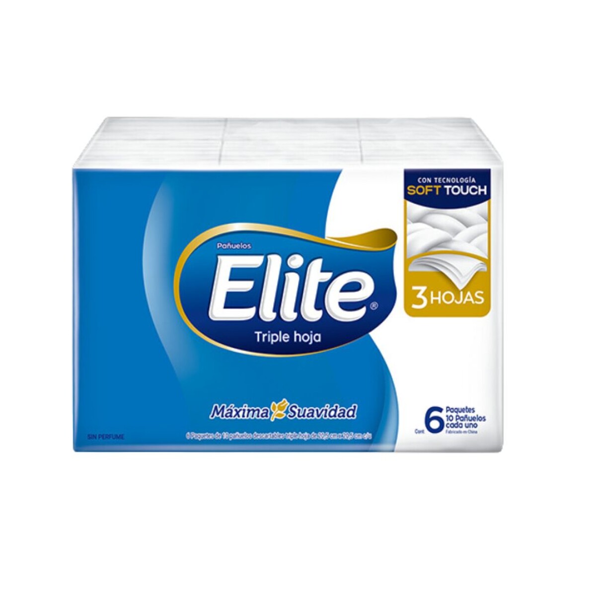 Pañuelos Elite Pocket - Pack x 6 unidades 