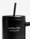 Artículos cocina Vasos Vaso Metálico Coffee First - Negro