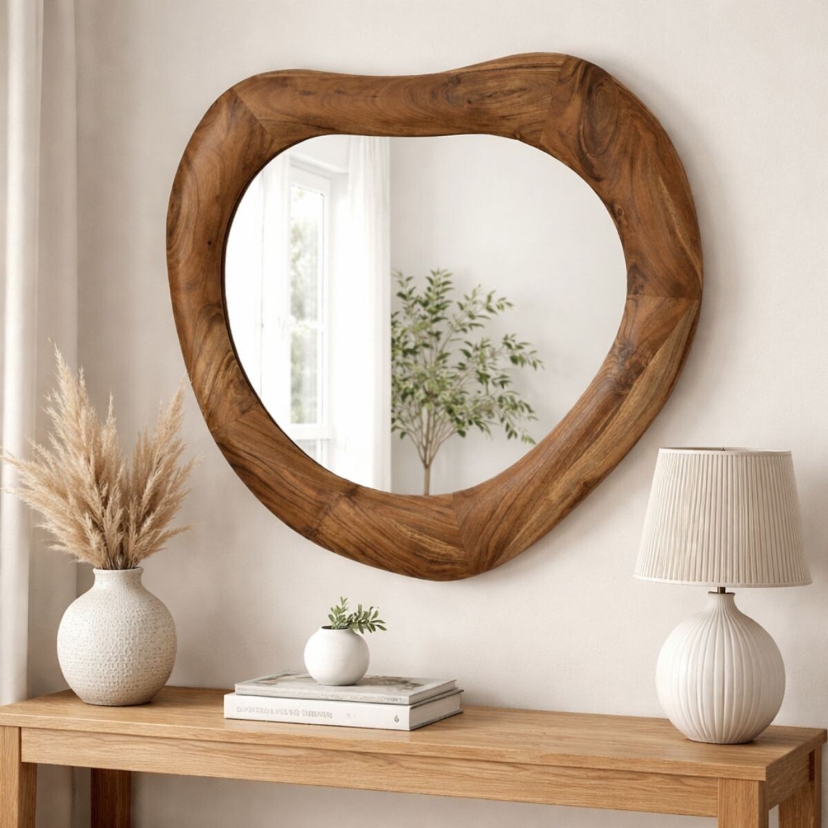 ESPEJO JORGE 80 Nogal Large 