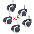 Repuesto De Rueditas Para Silla De oficina Pack x5 Repuesto De Rueditas Para Silla De oficina Pack x5