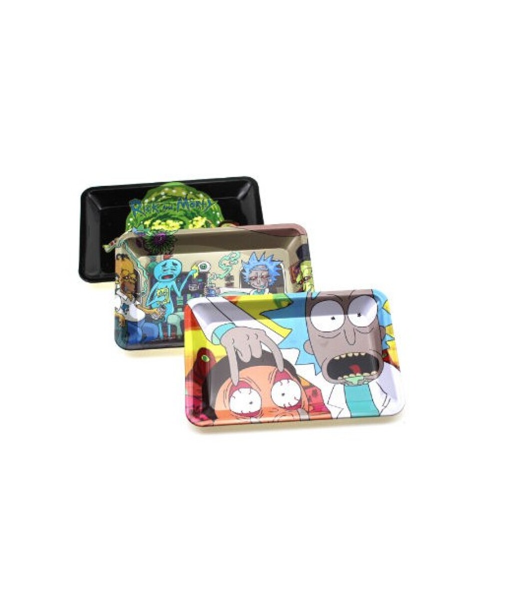 BANDEJA CHICA METAL VARIOS DISEÑOS 