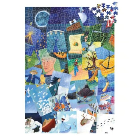 Libellud - Puzzle 1000 Piezas\nDixit Blue Mishmash - +14 Años. 480X680MM. 001