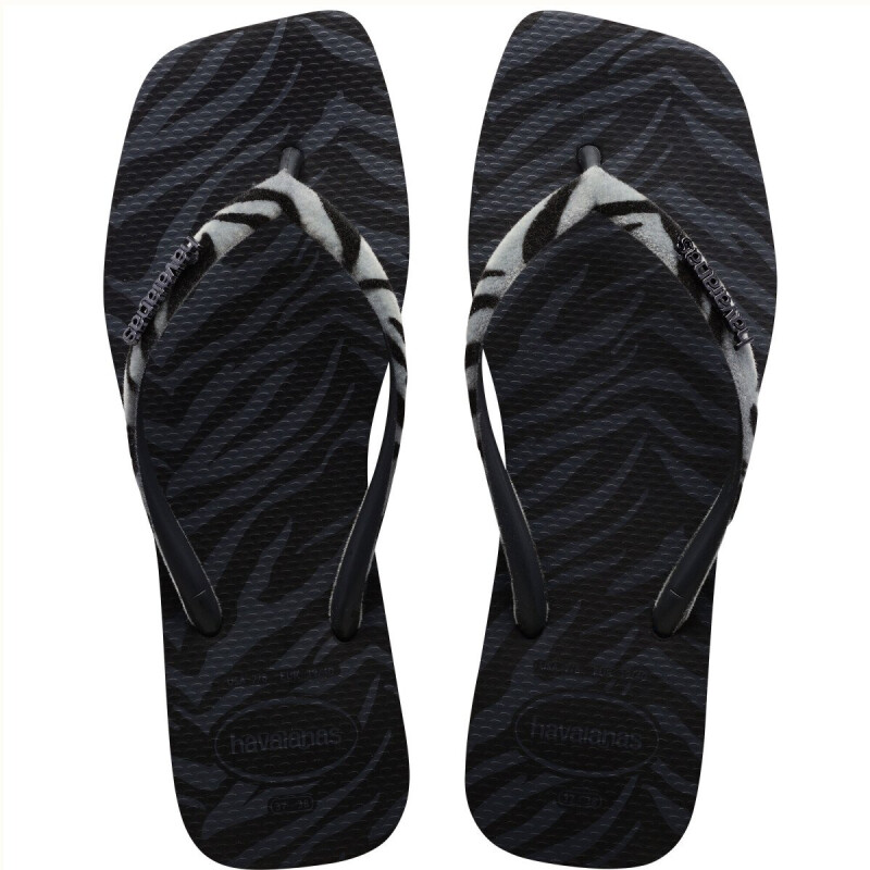 Sandalias de Mujer Havaianas Slim Square Negro