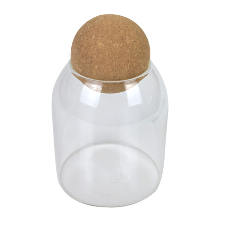 Frasco de vidrio con tapa de corcho 450ml Casasunco Olala Frasco de vidrio con tapa de corcho 450ml Casasunco Olala