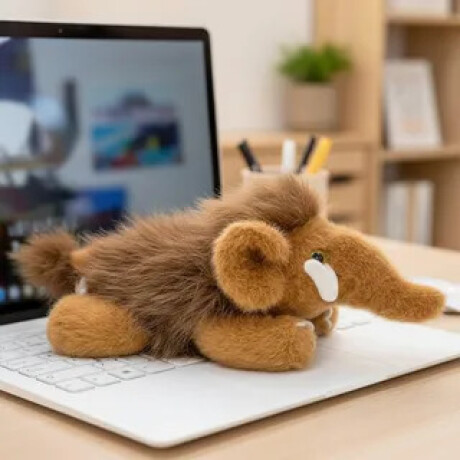 Peluches Animales Acostados Mamut