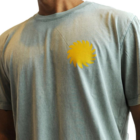 Remera La Isla Solei Steel blue mineral