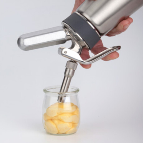 Botella Cremera de Acero Inoxidable 1 Litro Botella Cremera de Acero Inoxidable 1 Litro