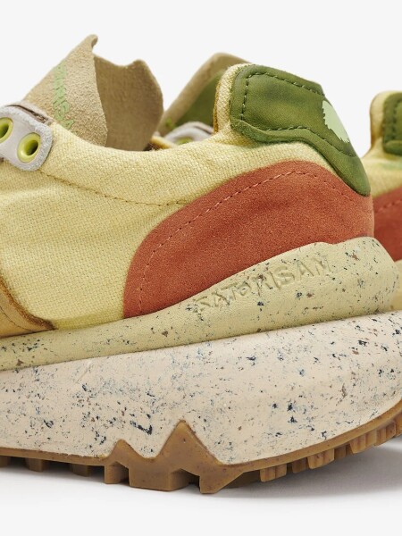 SHOES DHARMA LINEN PSY/KHAKI