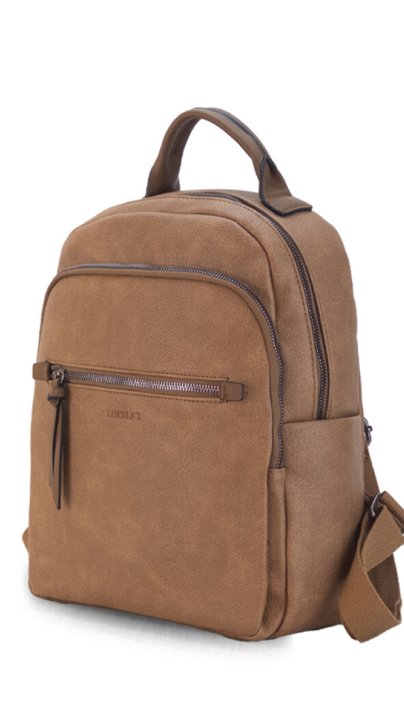 MOCHILA MENORCA ALMENDRA