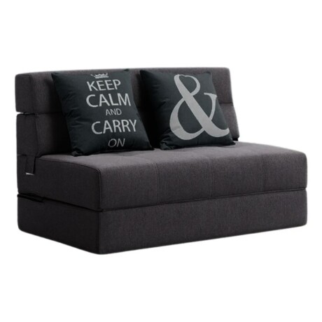 Sillón cama doble Lumax Oster en caja compactado Negro