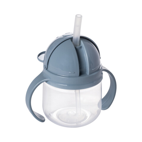 Vaso Entrenador Osos con Pajita y Tapa 260 ml AZUL