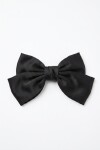Broche moña negro