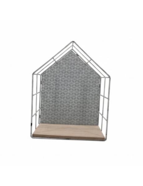 CASITA MADERA 20.2x11x25.7CM GRIS CASITA MADERA 20.2x11x25.7CM GRIS