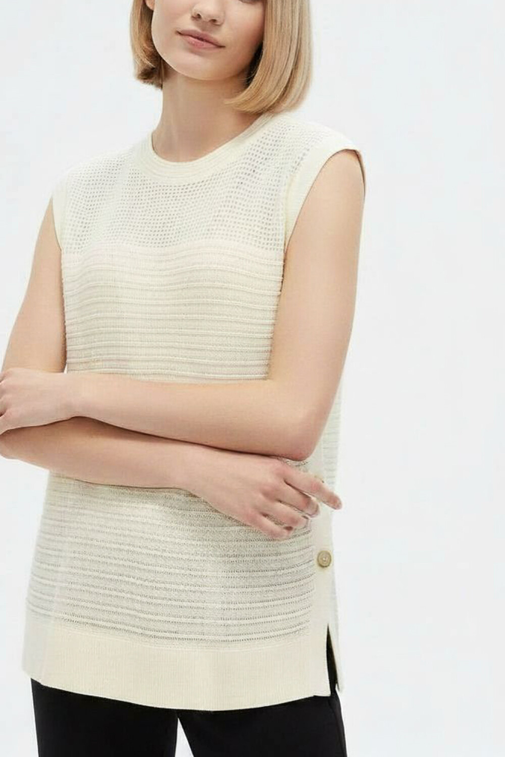 Chaleco Giuseno Marfil / Off White