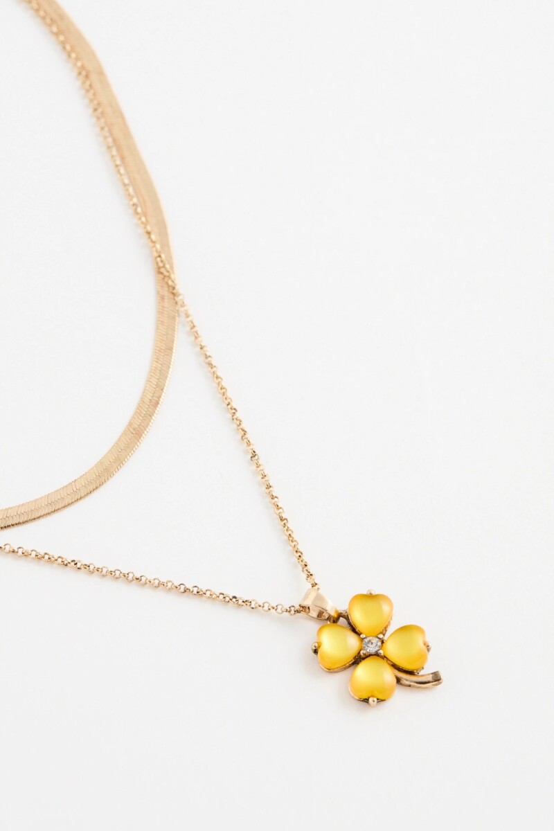 Collar Good Luck Dorado