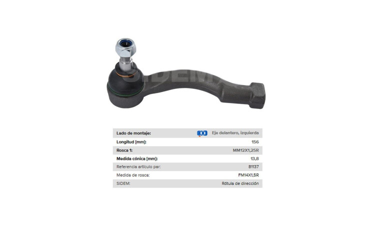 Puntero Kia Sorento 05-25 Izq Puntero Kia Sorento 05-25 Izq