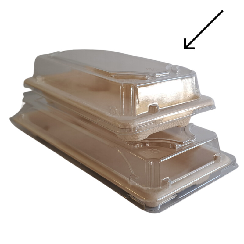 BANDEJA SUSHI BAGAZO 163,8*88,8*21mm-600UDS (BAN5002) Bandeja Sushi Bagazo 163,8*88,8*21mm-600uds (ban5002)