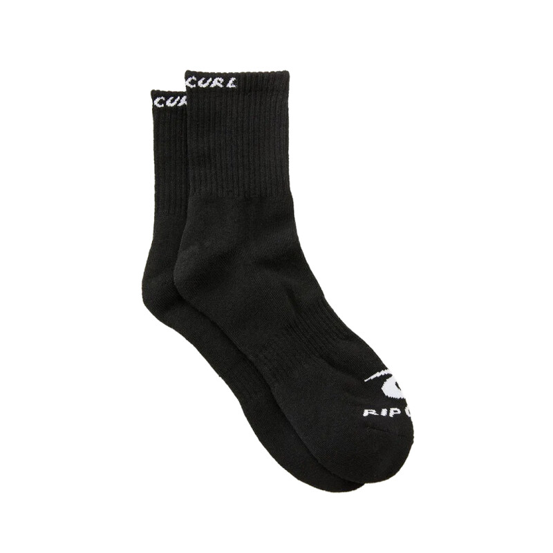 Medias Rip Curl CORP CREW SOCK 5 Negro Medias Rip Curl CORP CREW SOCK 5 Negro