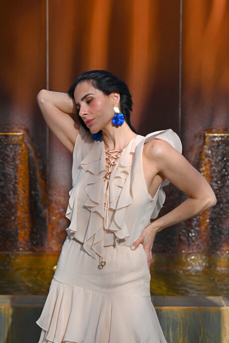 Vestido Naiara Beige