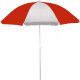 Sombrilla MOR ROJO/BLANCO 1,80MTS Sombrilla MOR ROJO/BLANCO 1,80MTS