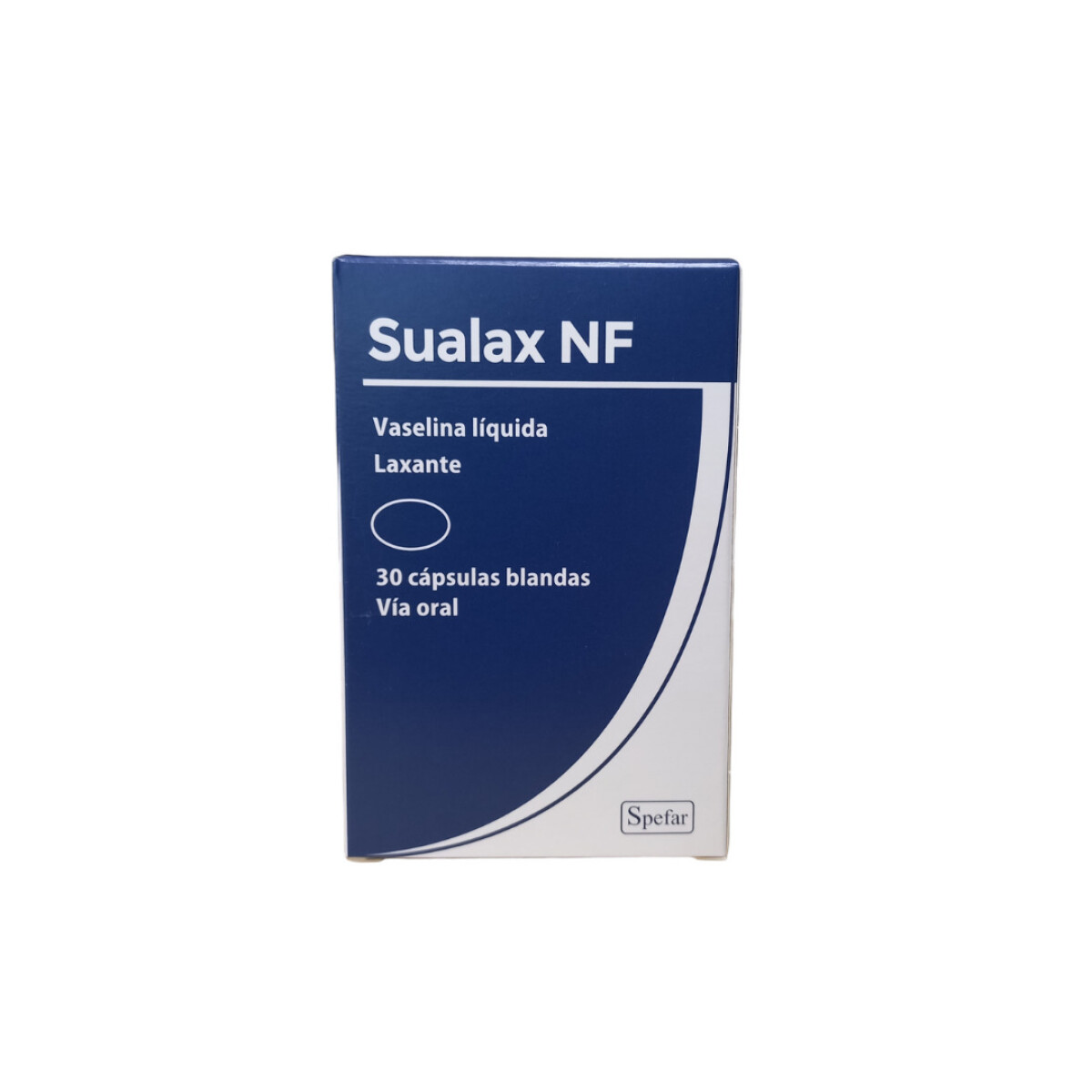 Laxante Sualax Nf Vaselina Líquida 30 Cápsulas Blandas 