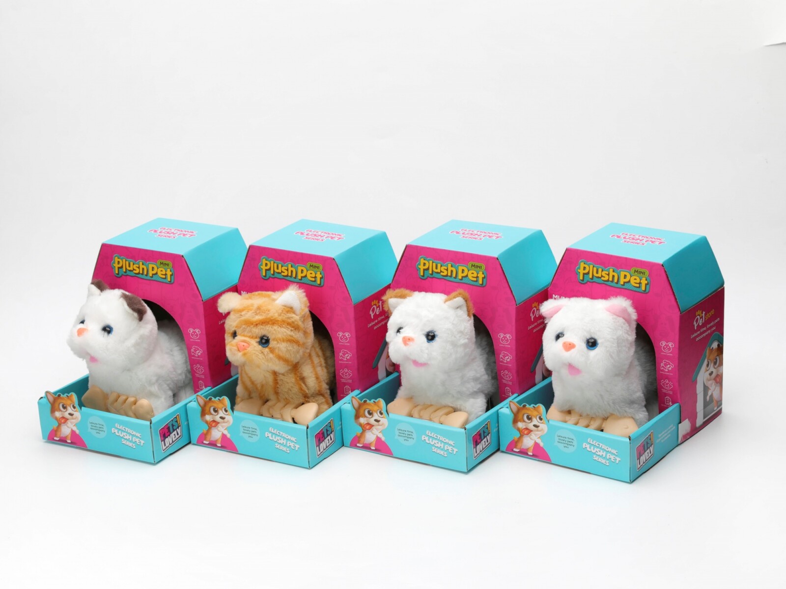 JUGUETE ELECTRÓNICO DE PELUCHE PARA GATITOS 