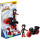Figura Marvel Spidey His Amazing Friends 6 CM con Moto MILES-MORALES