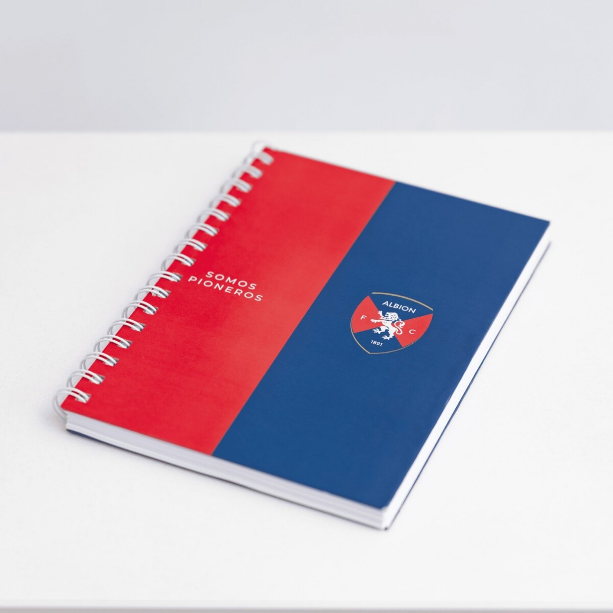 Cuaderno rayado de Albion Football Club 