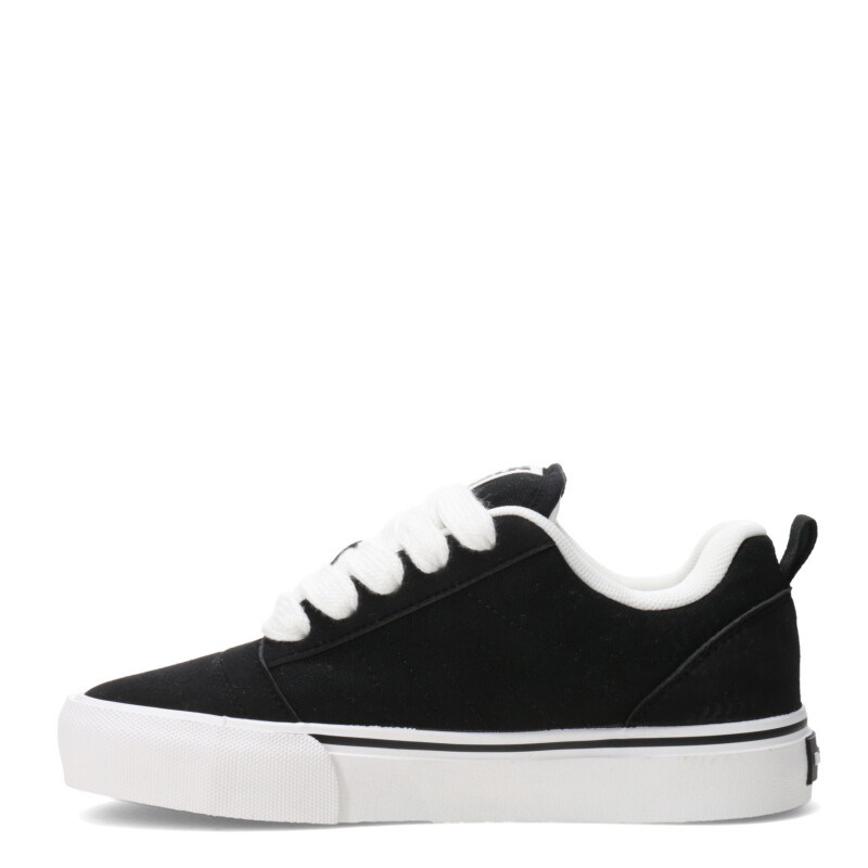 Championes MissCarol Liana Acordonado Femenino Negro