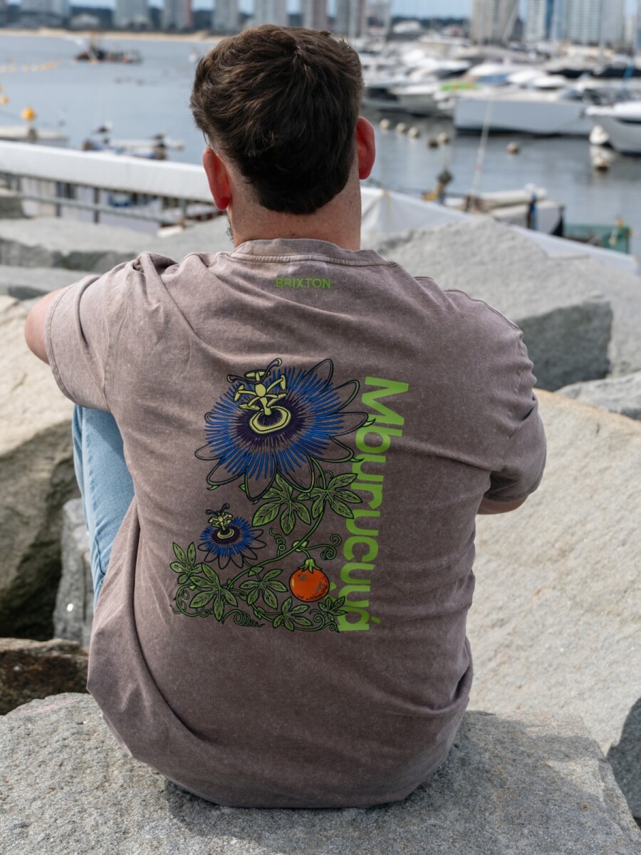 Camiseta Mbaracuya - Marrón 