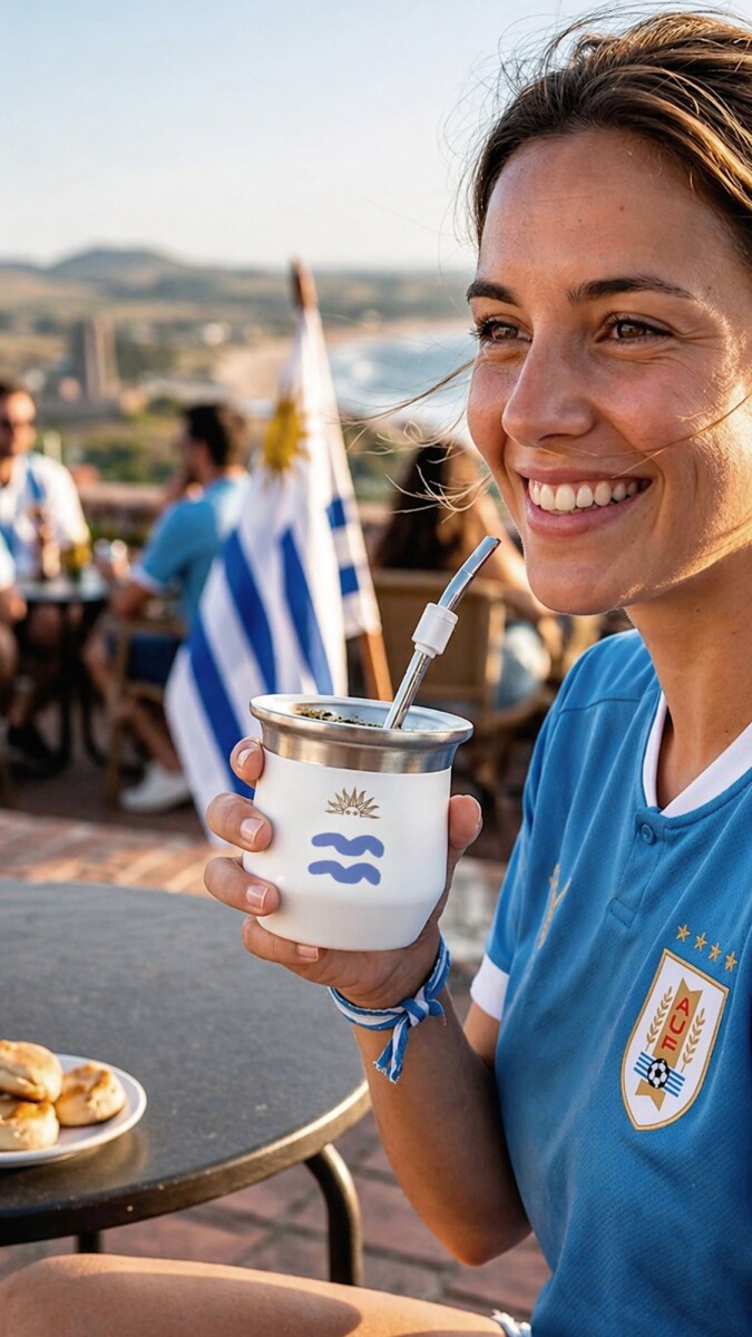 KIT MATERO TUNEZ - URUGUAY BLANCO 