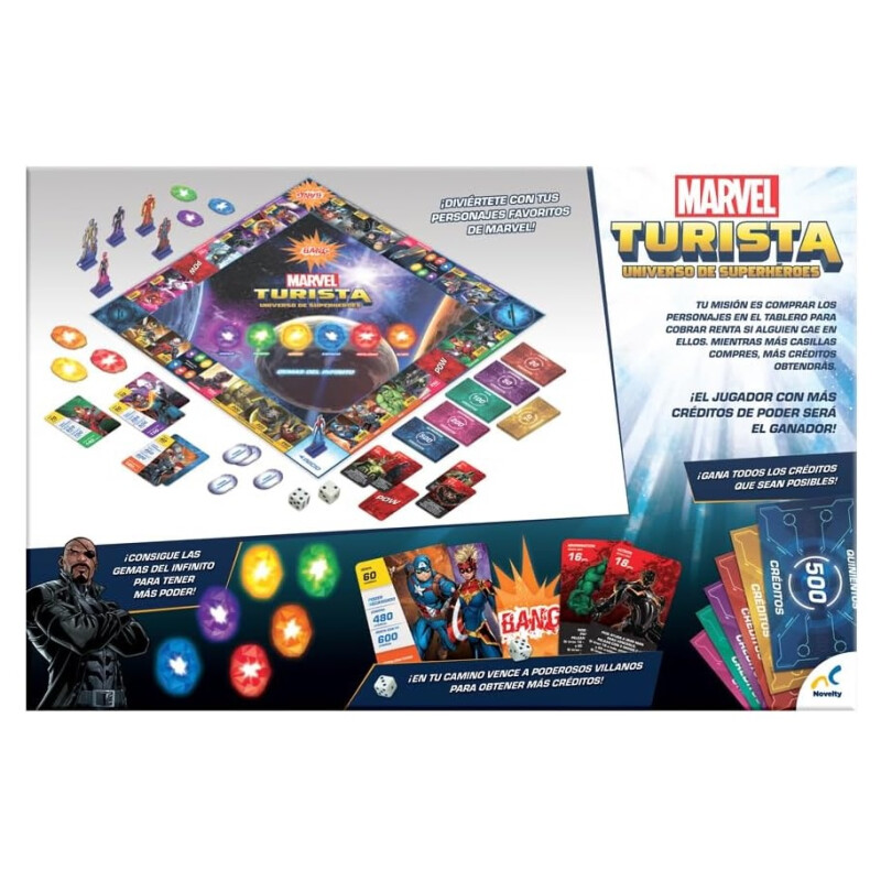 Novelty Turista Marvel Edicion Especial Novelty Turista Marvel Edicion Especial
