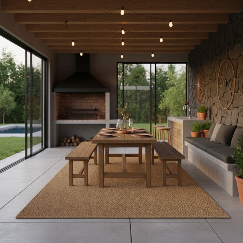 ALFOMBRA COCO 160X230CM Unica