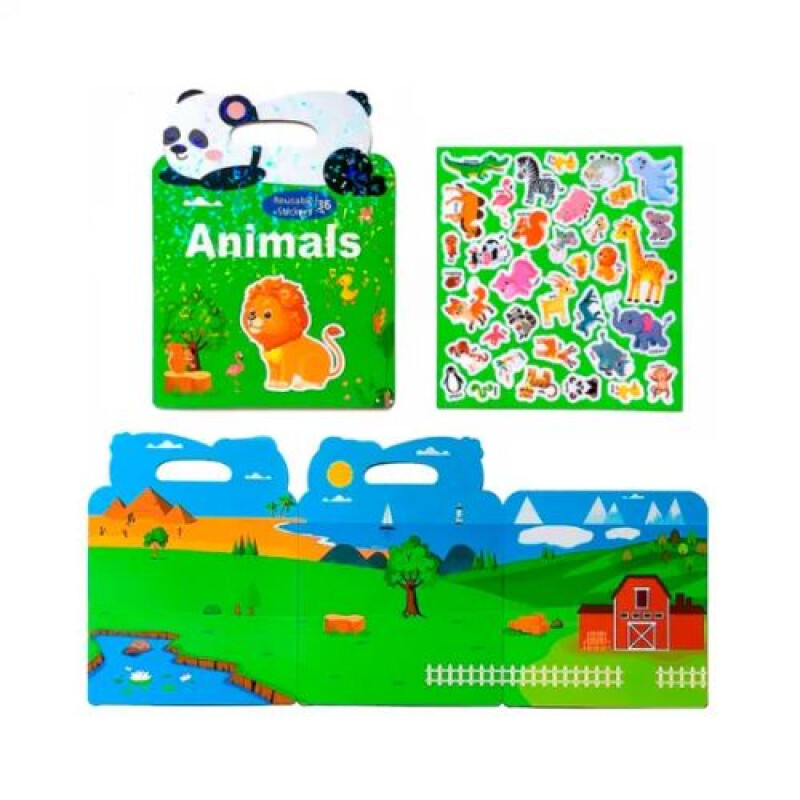 Maletin Stickers Animales Maletin Stickers Animales