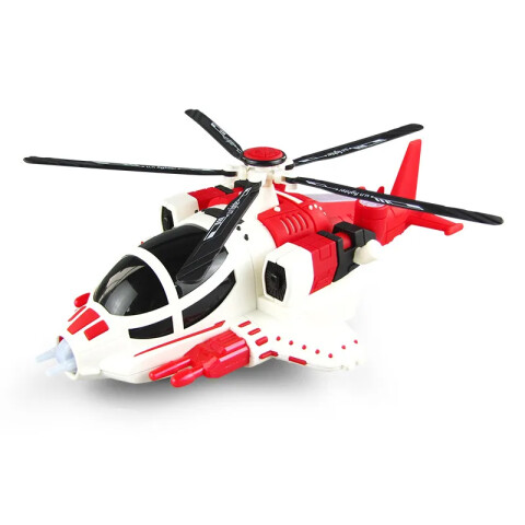 Helicóptero con Movimiento, Luz y Sonido 30 cm U