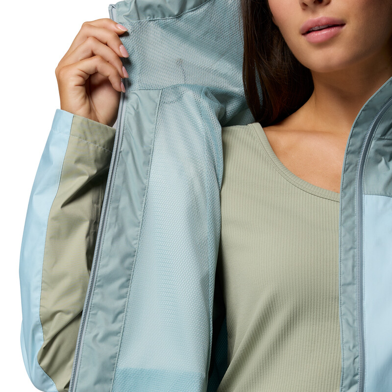 Campera Inner Limits Mujer Marine Light, Crushed Blue, Safari